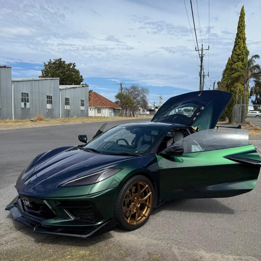 Corvette Hidden Forest · Colour Change by PIMPMYCAR